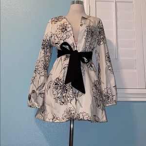 Arden B floral Dress blazer